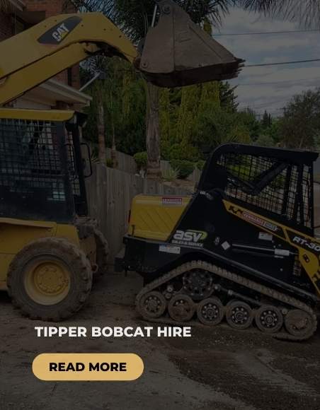 Tipper bobcat hire